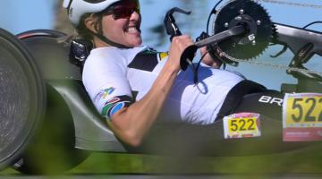 Jessica Messali competindo na Bélgica. #Paratodosverem