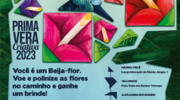 Primavera Criativa: gincana vai estimular participantes a conferir pontos do festival em Santos