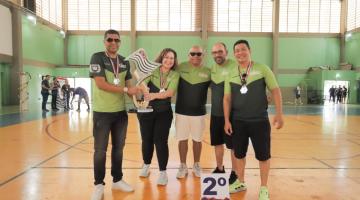 Equipe da Fupes levanta o troféu. #Paratodosverem