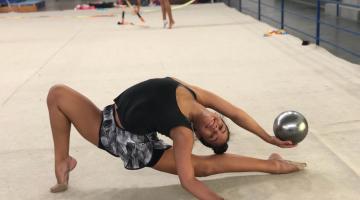 Santista disputa Seletiva Nacional do Gymnasiade de ginástica rítmica