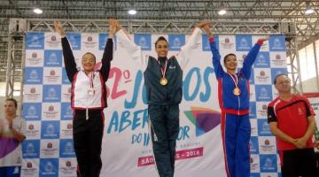 Jogos Abertos: Layla conquista dois ouros em sua despedida e Santos fica em 3º na ginástica rítmica