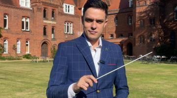 Maestro Rômulo Moreira é selecionado integrar curso em regência na Europa