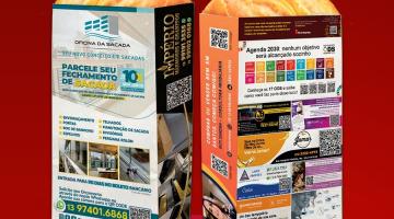 fotos dos sacos com publicadade do ODS #paratodosverem