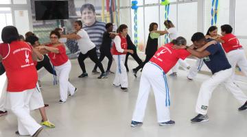 Festival leva capoeira ao Albergue Noturno e Espaço do Idoso