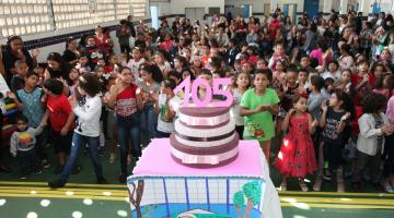 Escola municipal em Santos comemora 105 anos de atividades