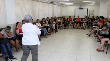 Professores de arte da rede municipal participam de formação