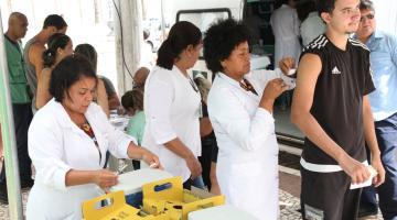 Santos já vacinou mais de 51 mil pessoas contra o sarampo