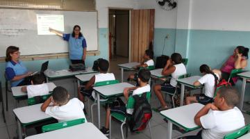 Programa de educação para o trânsito é reforçado em escola na entrada da Cidade