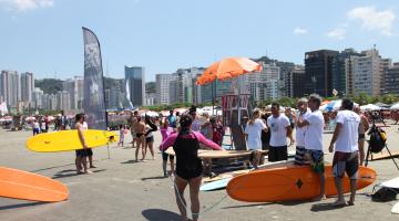Festival de surfe reunirá mais de 200 atletas na praia da Pompeia