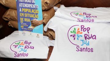 Mutirão inédito busca resgatar dignidade da população em situação de rua em Santos