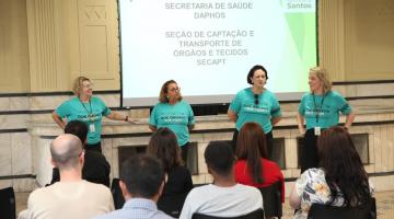 Servidores municipais de Santos são sensibilizados sobre a doação de órgãos