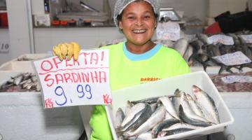 Festival com sardinha a R$ 9,90 é prorrogado até domingo no Mercado de Peixes de Santos