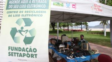 Praça das Bandeiras é ponto de descarte de lixo eletrônico até sexta-feira. Confira vídeo