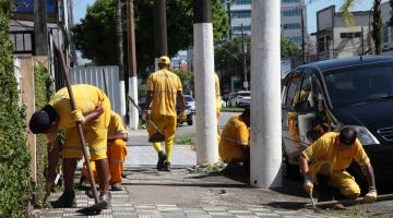 Serviços de zeladoria retiram mais de 290t de sedimentos do sistema de drenagem