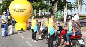 Cerca de 500 motoristas participam do projeto Trânsito Livre de Drogas