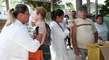 Campanha contra a gripe começa com 4,3 mil vacinados em Santos. Confira os locais para receber a dose