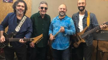 foto dos quatro integrantes do medusa trio #paratodosverem