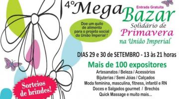 Mega Bazar tem opções em moda, acessórios e outras atrações 