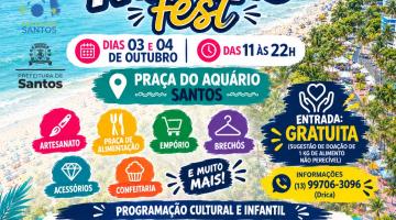Fim de semana tem Mega Bazar e outras feiras criativas em Santos