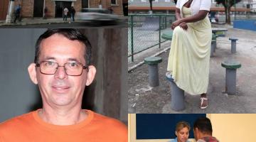 montagem mostra pessoas atendidas no mutirão #paratodosverem 