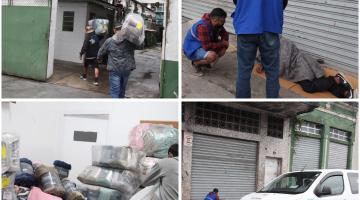 Com o aumento do frio, Santos amplia as ações de assistência social