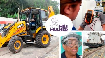 montagem mostra mulheres trabalhando #paratodosverem 