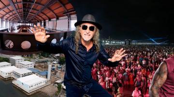 montagem mostra atrações do aniversário da cidade #paratodosverem