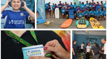 montagem mostra ações de inclusão da prefeitura #paratodosverem