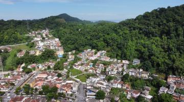 Imagem aérea do Morro do Marapé. #pratodosverem