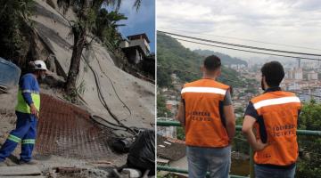 Santos reforça medidas preventivas com obras e fiscalização nos morros