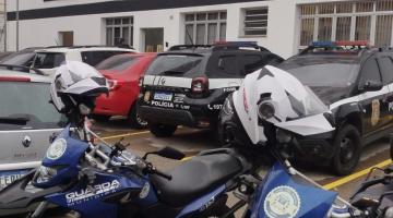motos na frente da delegacia #paratodosverem