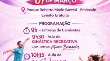 cartaz do evento no Novo Quebra-Mar. #Paratodosverem