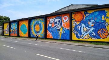 Exposição do projeto Mural da Perimetral é estendida até 14 de fevereiro