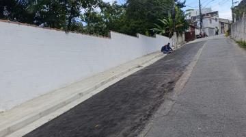 muro de arrimo no Morro do Fontana. #Paratodosverem