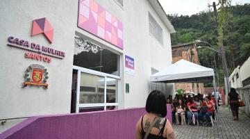 mulheres participando de mutirão #paratodosverem