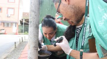 agentes olham vaso #paratodosverem 