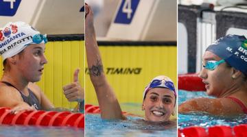 Nadadoras de equipe santista conquistam cinco medalhas nos Estados Unidos