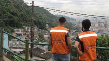 Santos inicia plano de prevenção para período de chuvas em áreas de risco