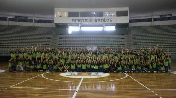 Atletas de Santos embarcam para os Jogos da Juventude em Tatuí