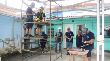 Vila Criativa de Santos inscreve gratuitamente para cursos de pedreiro e limpador de pescados