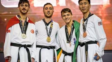 Lutador de Santos conquista o bronze no Mundial de Taekwondo Paralímpico
