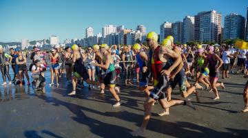 Inscrições para o Santista de Triathlon abrem na quarta