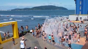 Novo Quebra-Mar, em Santos, reúne esporte, cultura e atividades para toda a família