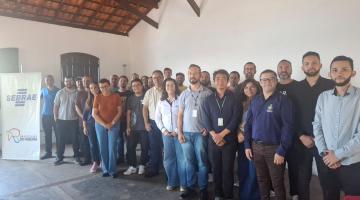 participantes do evento reunidos #paratodosverem