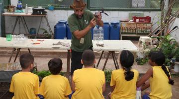 Visita monitorada no Jardim Botânico. #Paratodosverem