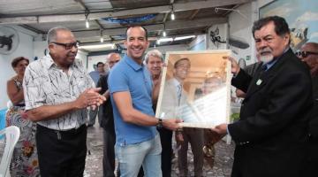 Grêmio de Reservistas da Aeronáutica da Baixada Santista homenageia ex-prefeito