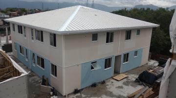 visão aérea de nova casa no parque palafitas #paratodosverem 