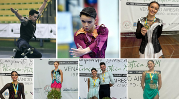 Equipe santista brilha no Campeonato Brasileiro de Patinação Artística