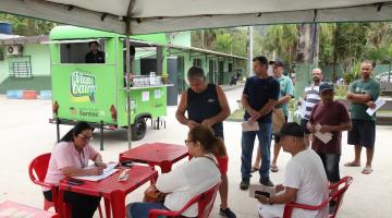 moradores fazem cadastro #paratodosverem