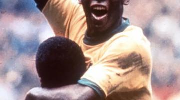 Rei Pelé comemorando. #Paratodosverem